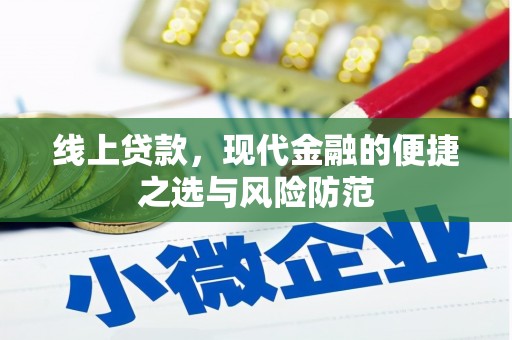 徐汇线上贷款，现代金融的便捷之选与风险防范