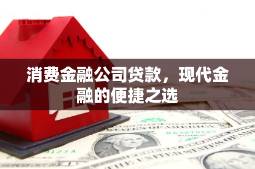 徐汇消费金融公司贷款，现代金融的便捷之选