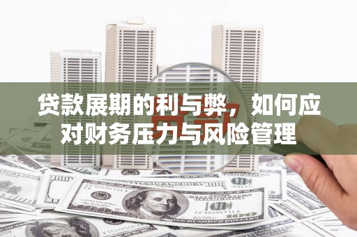 徐汇贷款展期的利与弊，如何应对财务压力与风险管理