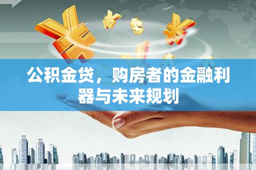 徐汇公积金贷，购房者的金融利器与未来规划