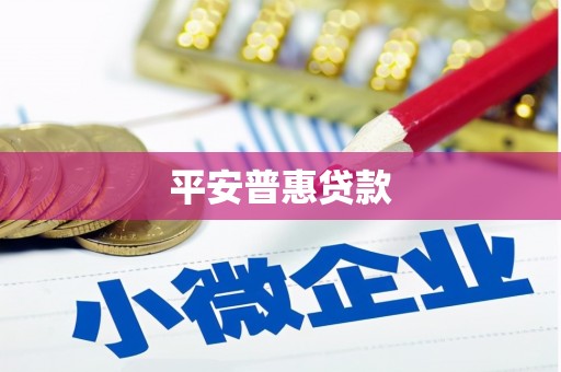 徐汇平安普惠贷款