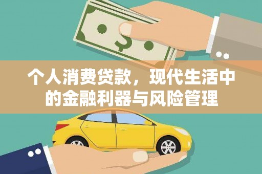 徐汇个人消费贷款，现代生活中的金融利器与风险管理