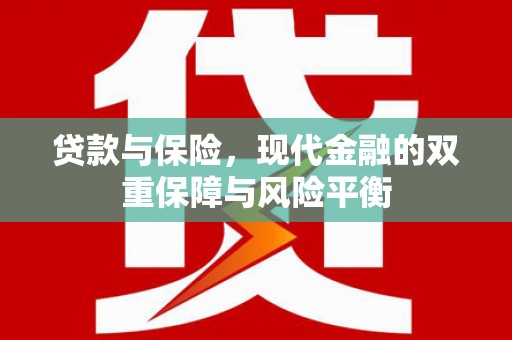 徐汇贷款与保险，现代金融的双重保障与风险平衡