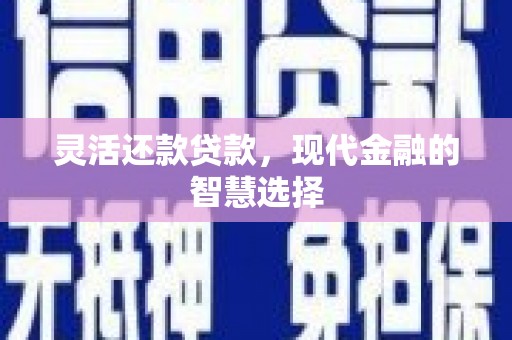 徐汇灵活还款贷款，现代金融的智慧选择