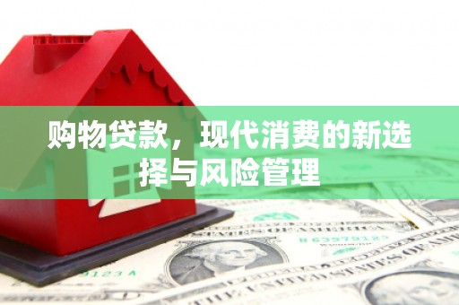徐汇购物贷款，现代消费的新选择与风险管理