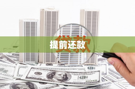 徐汇提前还款
