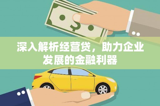 徐汇深入解析经营贷，助力企业发展的金融利器