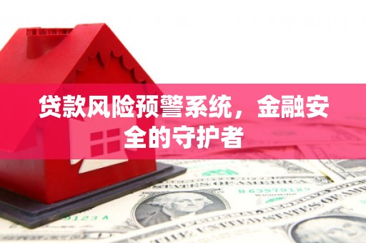 徐汇贷款风险预警系统，金融安全的守护者