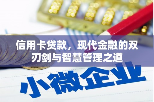 徐汇信用卡贷款，现代金融的双刃剑与智慧管理之道