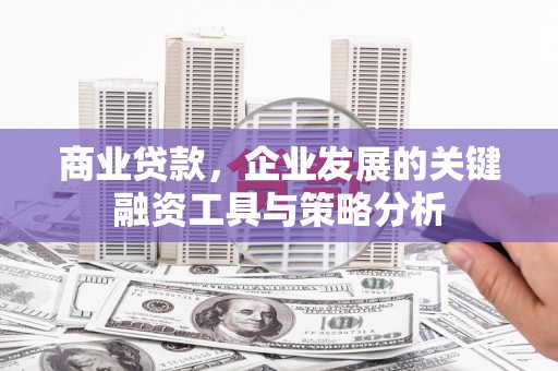 徐汇商业贷款，企业发展的关键融资工具与策略分析