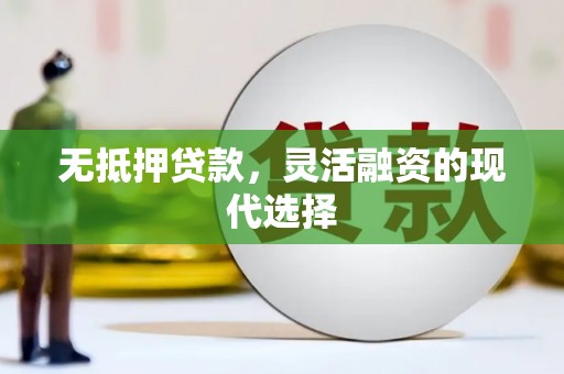 徐汇无抵押贷款，灵活融资的现代选择
