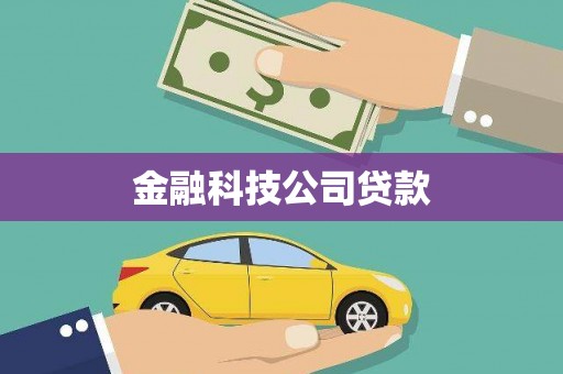 徐汇金融科技公司贷款