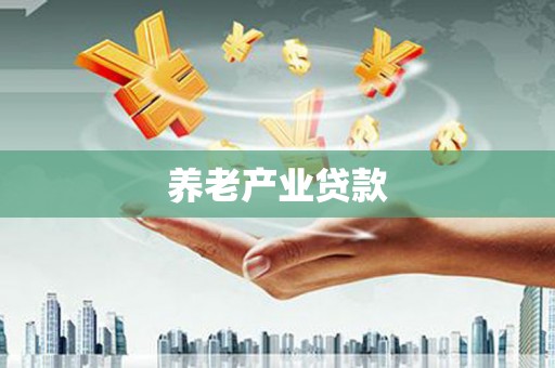 徐汇养老产业贷款