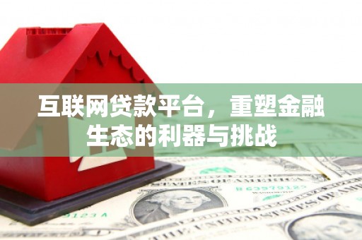 徐汇互联网贷款平台，重塑金融生态的利器与挑战