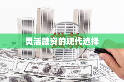 徐汇灵活融资的现代选择